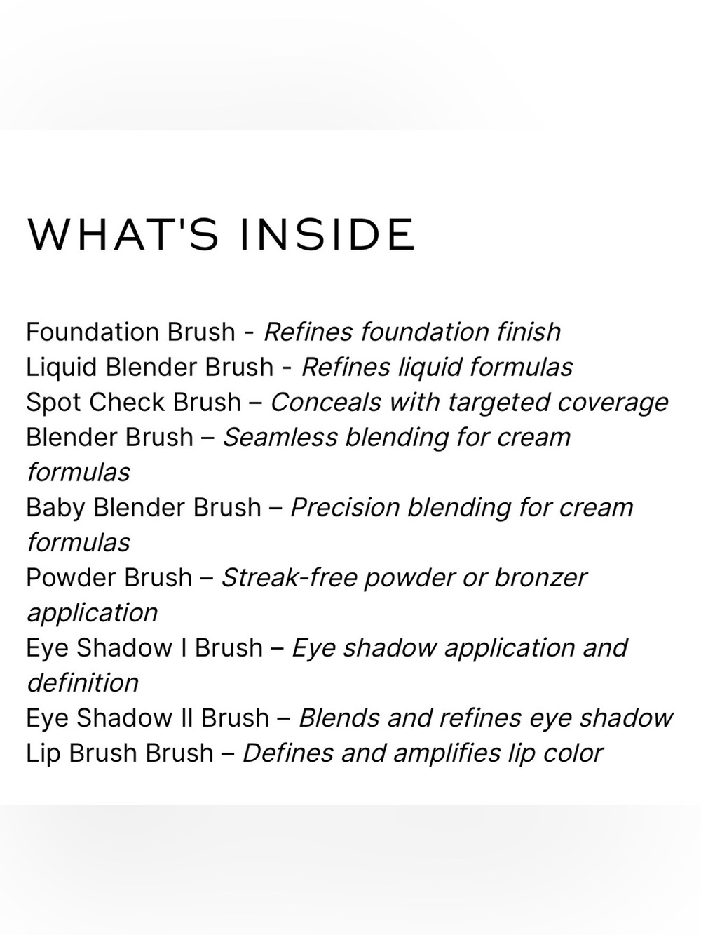 Westman Atelier Petite Brush Set - Picture 8 of 8